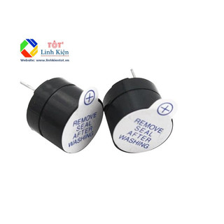 Còi chíp 5v 9.5x12mm - loa buzzer 5v học tập arduino, microbit