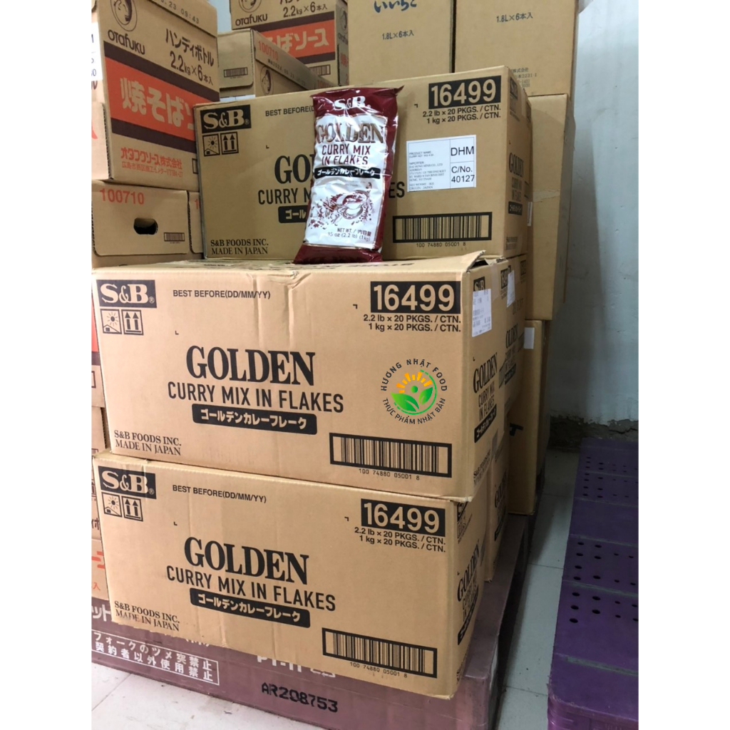 Cà Ri GOLDEN CURRY S&B Nhật Bản Vị Cay 1KG