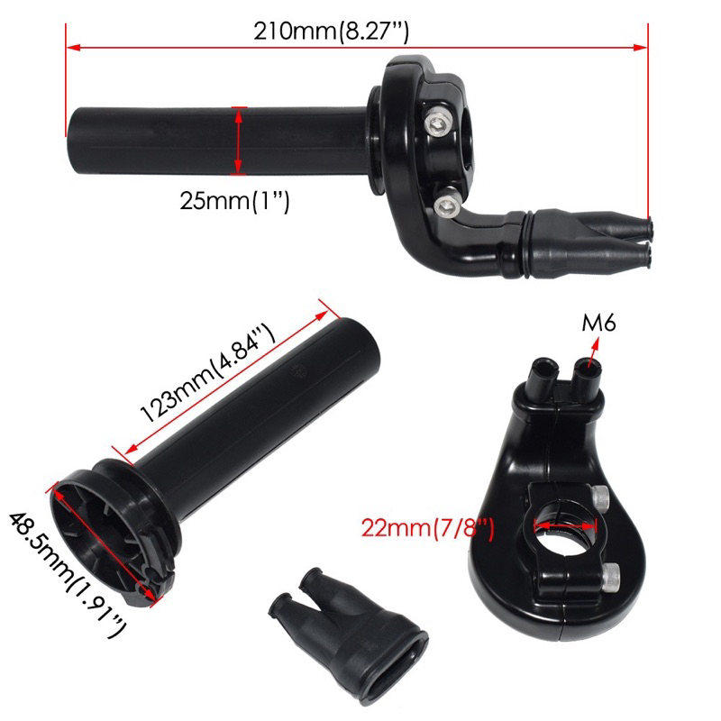 Cùm tay ga xe cào cào loại tốt cho Crf,Wr,Yz,Kx