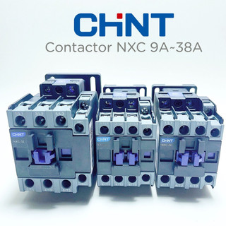 Khởi động từ Contactor CHINT 3P NXC 9/12/18/22/25/32/35/38A NXC hàng chính hãng chữ Tiếng Anh