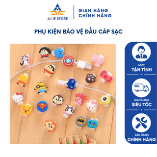 TẶNG - Phụ Kiện Bảo Vệ Đầu Cáp Sạc Chống Đứt Gãy Cho Cáp Sạc, Tai Nghe ACIE STORE