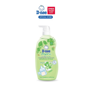[Hàng Chính Hãng] Combo Nước Rửa Bình Sữa D-nee Organic (Chai 600ml + Túi 400ml)