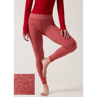 Legging 7/8 Athleta họa tiết xước túi hông