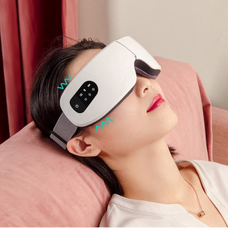Máy Massage Mắt Bản Nâng Cấp 4 Chế Độ Massage Tích Hợp Chế Độ Rung Kết Nối Bluetooth Làm Giảm Mỏi Mắt và Lưu Thông Máu