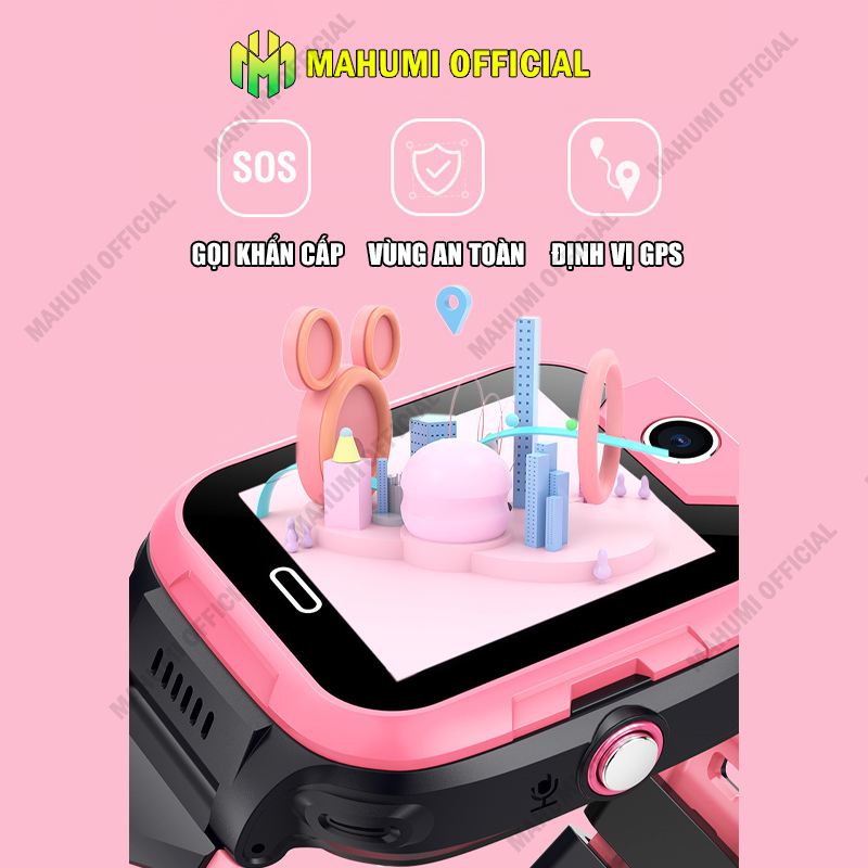 Đồng hồ thông minh Định vị Trẻ em Lắp sim Nghe gọi Video Call Chống nước cho bé trai bé gái MAHUMI WATCH KIDS PRO | BigBuy360 - bigbuy360.vn