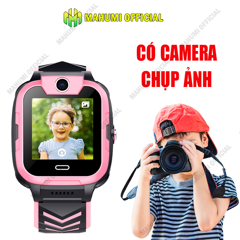 Đồng hồ thông minh Định vị Trẻ em Lắp sim Nghe gọi Video Call Chống nước cho bé trai bé gái MAHUMI WATCH KIDS PRO | BigBuy360 - bigbuy360.vn