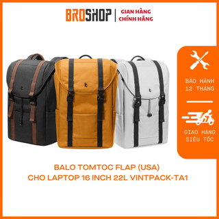Balo tomtoc flap cho laptop 16 inch 22l vintpack-ta1
