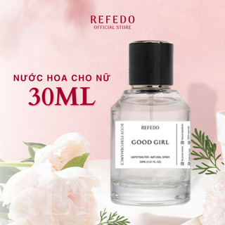 Nước hoa nữ thơm lâu 30ml refedo, tinh dầu nước hoa cho nữ thơm lưu hương lâu ngọt nhẹ nhàng quyến rũ