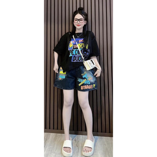 ( SẴN HCM ) SET JEAN ĐÙI IN 2 MẶT