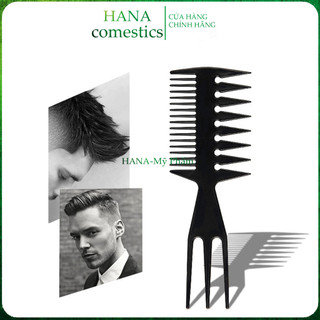 Lược tạo kiểu tóc nam đa năng trifecta, lược xương cá texture.
