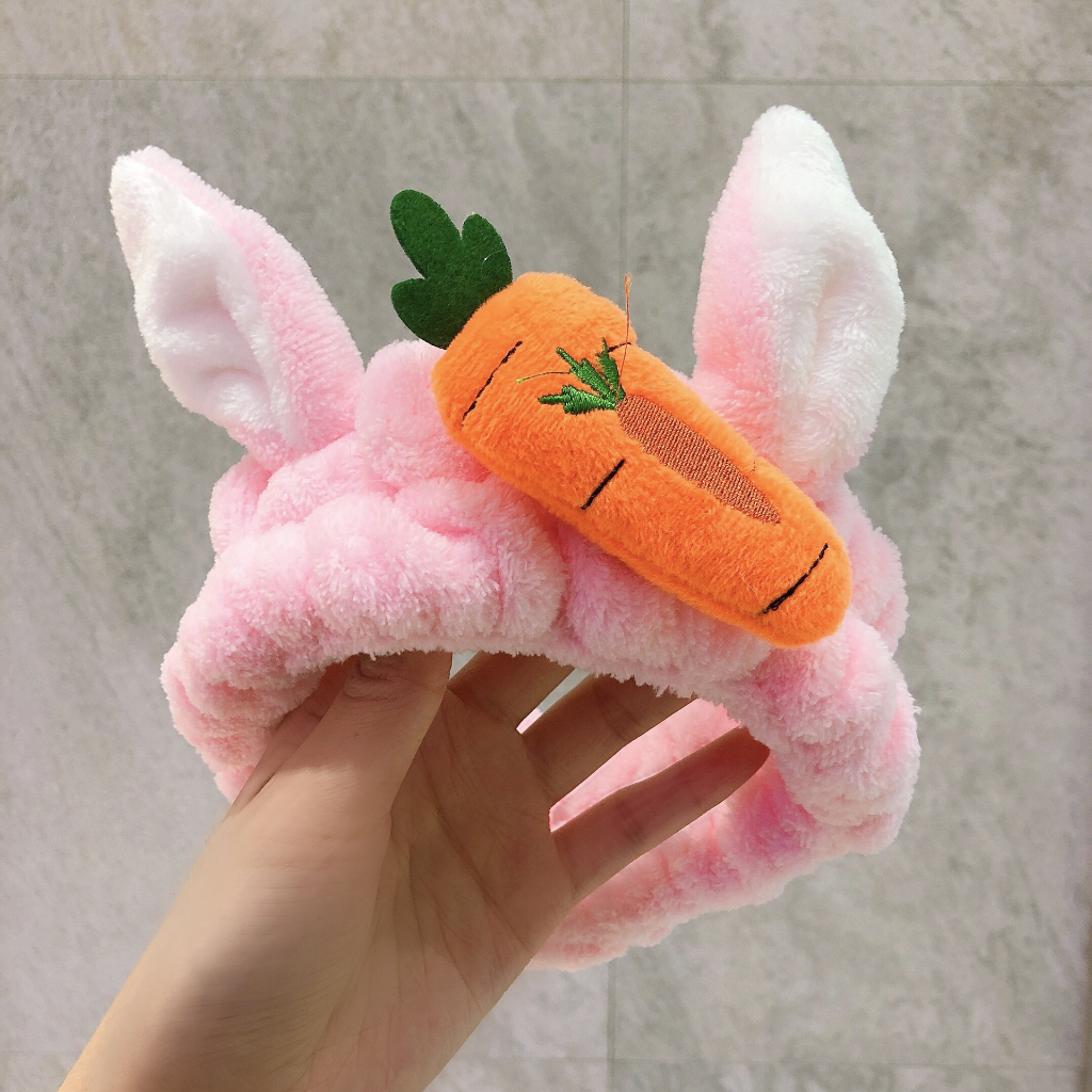 Trà sữa Đài Loan THE ALLEY con hươu tự pha Băng đô rửa mặt ,bờm cài tóc turban dễ thương phong cách Hàn Quốc