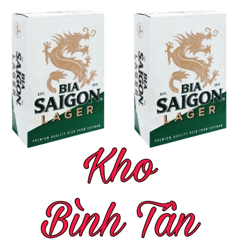 COMBO 2 Thùng 24 lon bia Sài Gòn Lager 330ml