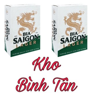 Combo 2 thùng 24 lon bia sài gòn lager 330ml