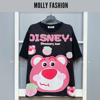 Áo thun tay lỡ DISNEY form rộng Unisex Freesize dành cho nam nữ Molly Fashion