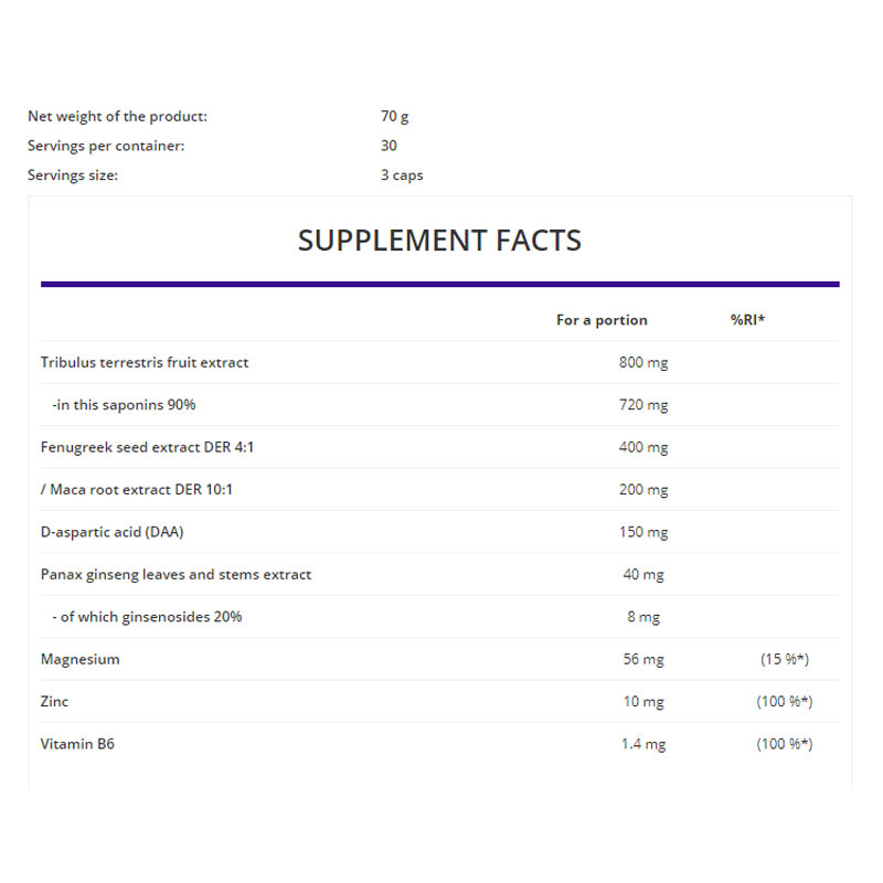 OSTROVIT TESTO BOOSTER 90 VIÊN | Tăng Test Hoocmon Nam - Từ Ba Lan