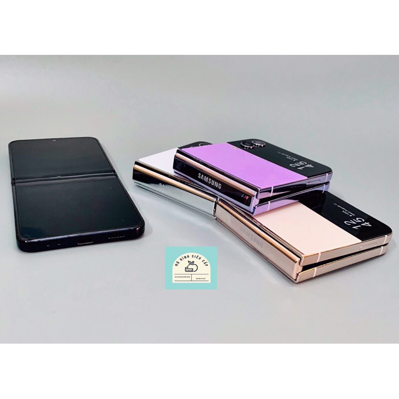 Mô Hình Samsung Z flip 4 Màu Tím, Hồng, Trắng, Đen Siêu Đẹp. Mô Hình Điện Thoại Trưng Bày