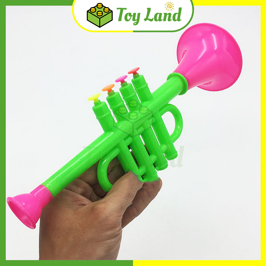 Trumpet Đồ Chơi Bằng Nhựa Cao Cấp Hàng Việt Nam Đồ Chơi Trẻ Em Âm Nhạc Trò Chơi Giáo Dục - Little Kobo