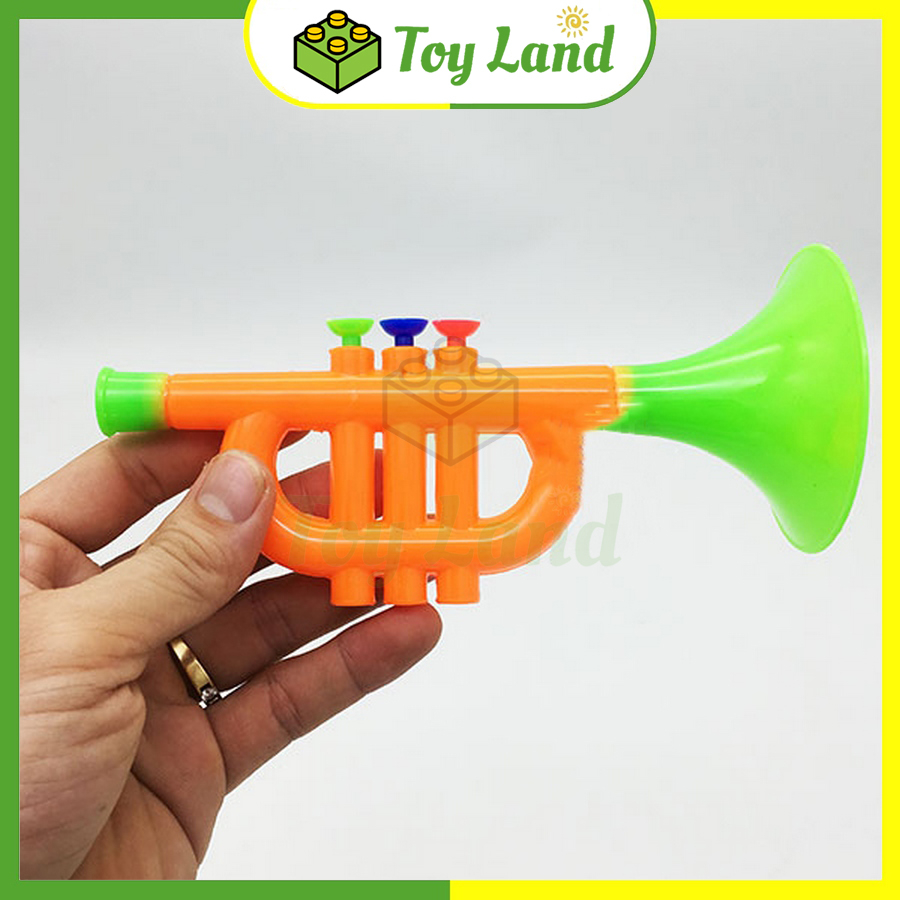 Trumpet Đồ Chơi Bằng Nhựa Cao Cấp Hàng Việt Nam Đồ Chơi Trẻ Em Âm Nhạc Trò Chơi Giáo Dục - Little Kobo