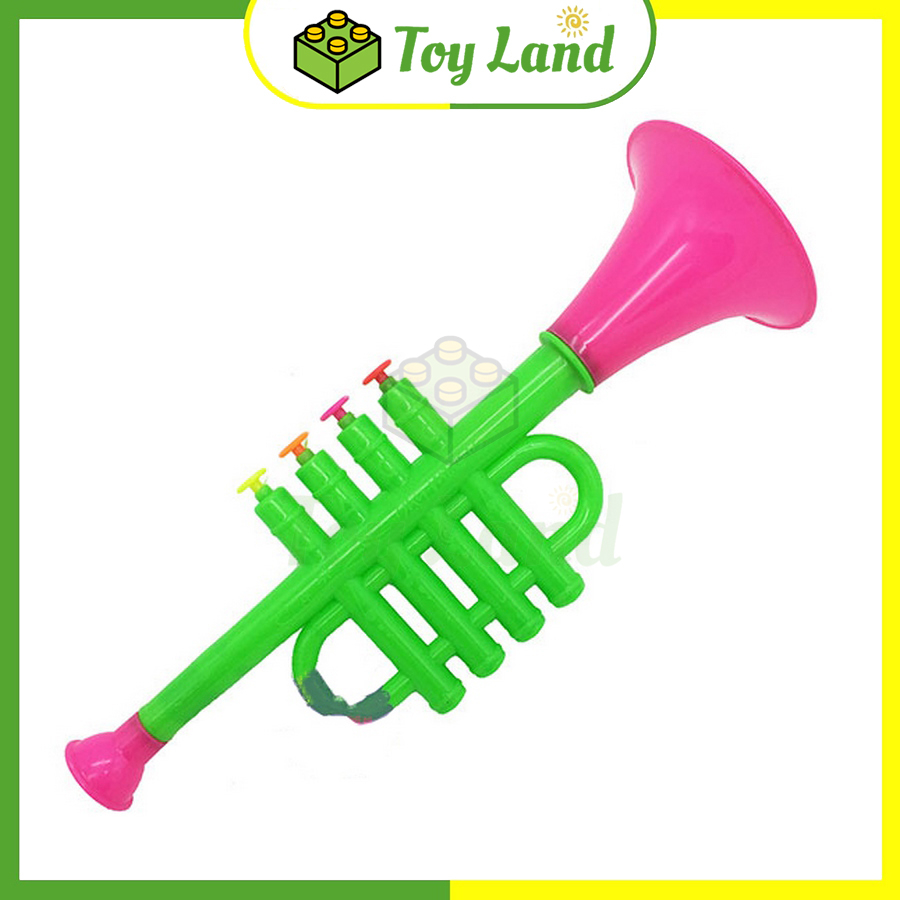 Trumpet Đồ Chơi Bằng Nhựa Cao Cấp Hàng Việt Nam Đồ Chơi Trẻ Em Âm Nhạc Trò Chơi Giáo Dục - Little Kobo