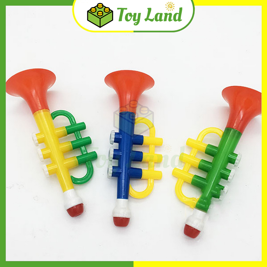 Trumpet Đồ Chơi Bằng Nhựa Cao Cấp Hàng Việt Nam Đồ Chơi Trẻ Em Âm Nhạc Trò Chơi Giáo Dục - Little Kobo