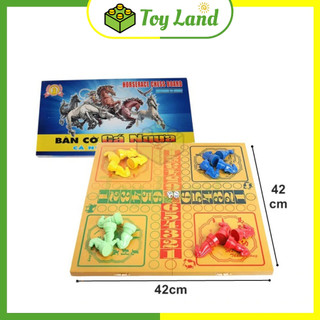 Bộ cờ cá ngựa size lớn 42cm cờ đua ngựa đồ chơi trí tuệ thể thao trẻ em giải trí xả stress - little kobo