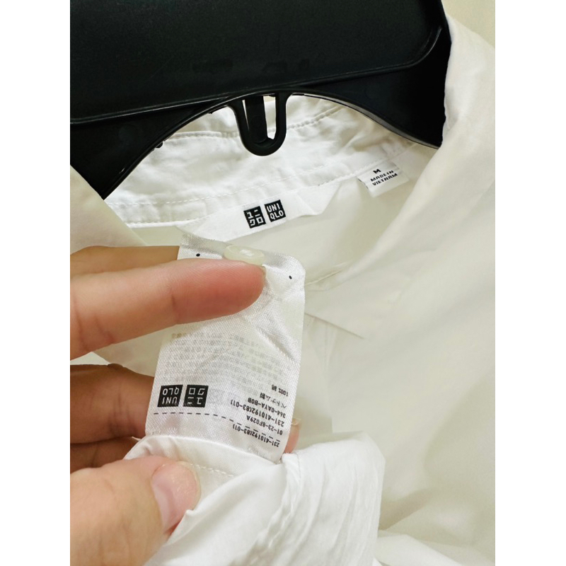 Áo Sơ mi trắng phom dài