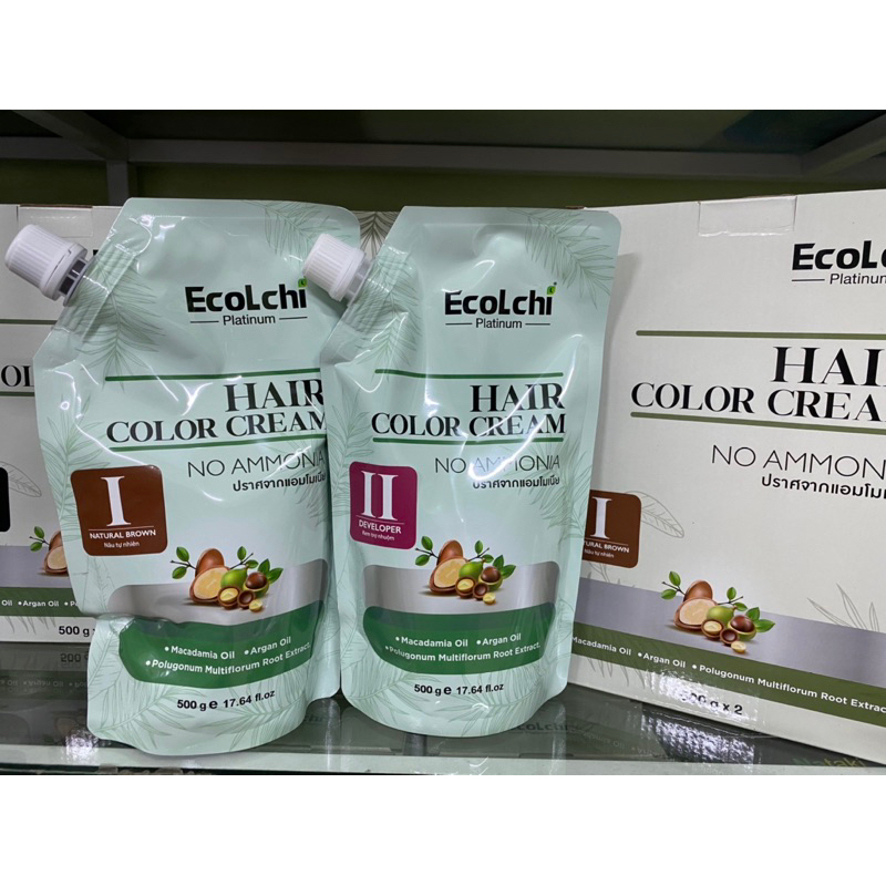 Nhuộm phủ bạc ecolchi
