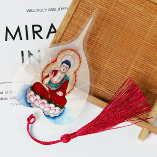 Lá bồ đề in hình phật , mang lại bình an may mắn