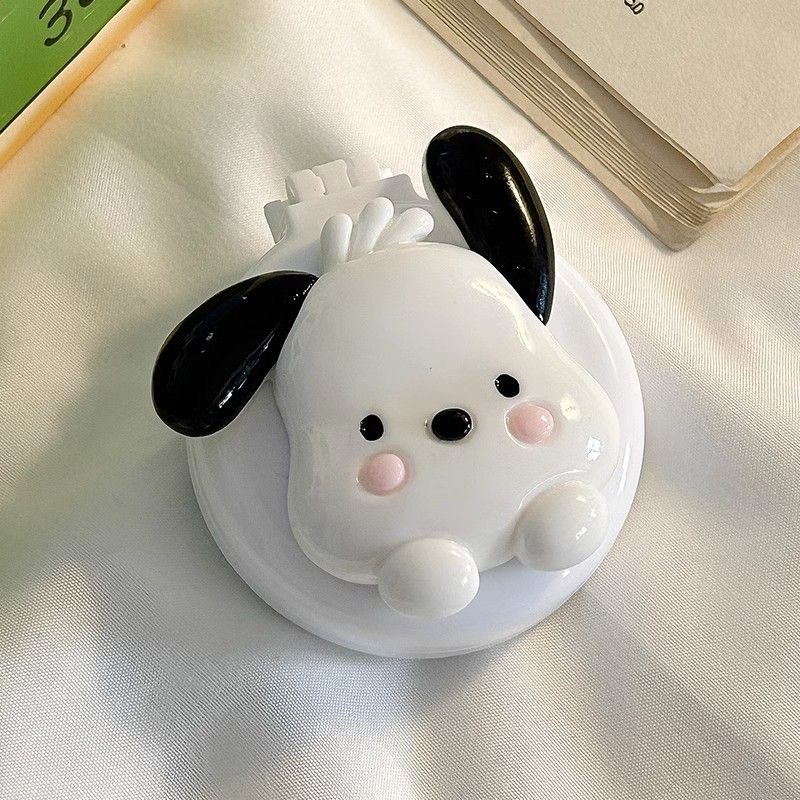 Guong Lược tròn massage da đâu chải tóc hình cún cute dễ thương nhiều màu pastel