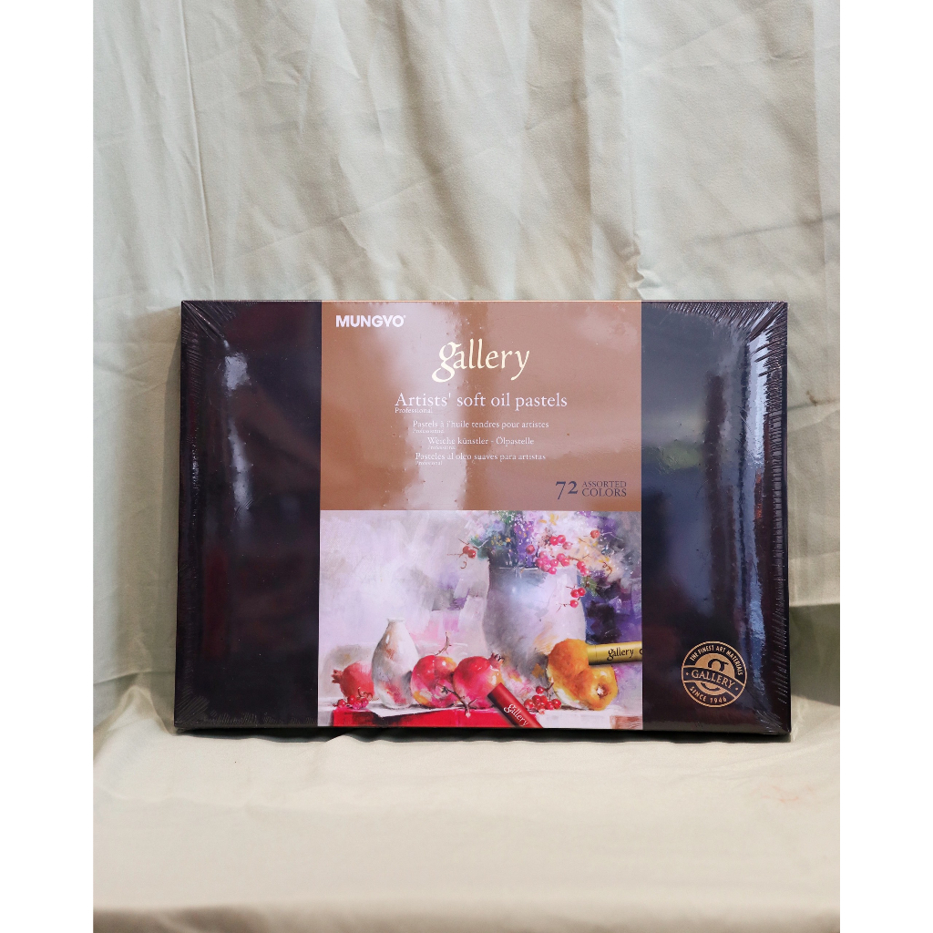 Màu sáp dầu mềm Hàn Quốc Mungyo Gallery Artist's Soft Oil Pastels hạng họa sĩ - 72 màu (hộp giấy)