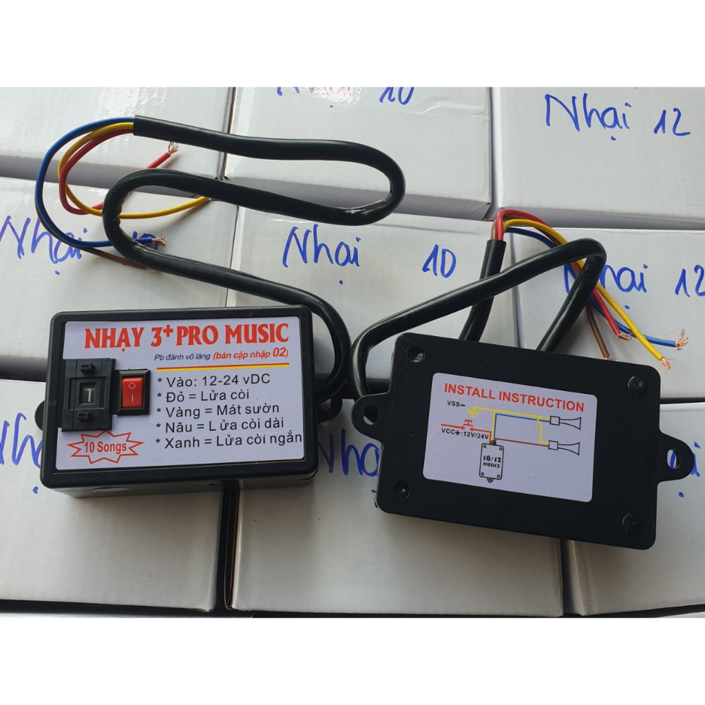 Nhại còi Pro 10 bài - 12 bài