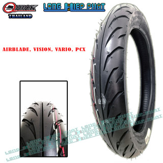 VỎ (LỐP) XE TAY GA_HÀNG NHẬP THÁI LAN _LOẠI KO RUỘT_XE AIRBLADE, VISION, VARIO, PCX,... HÀNG CHÍNH HÃNG, MỚI 100%_QUICK
