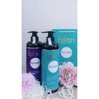 Dầu gội xả keratin eplexrs mọc tóc phục hồi tóc hư tổn chống gàu hương thơm nước hoa 800ml