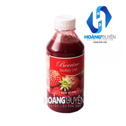 Sinh tố Berrino Dâu chai 1L