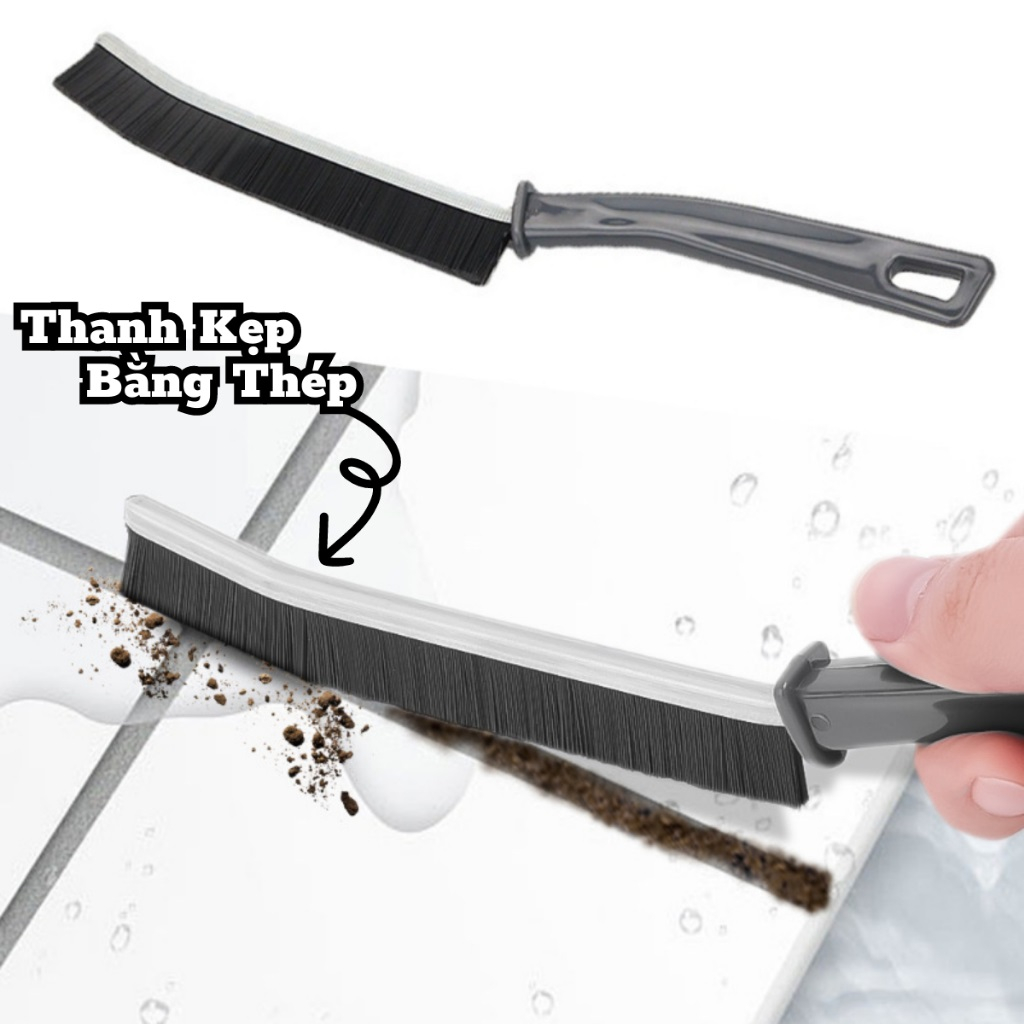 Bàn Chải Vệ Sinh Khe Hở Đa Năng Cọ Vệ Sinh Khe Nhà Tắm Khe Cửa Nhà Bếp Nhỏ Gọn VS07