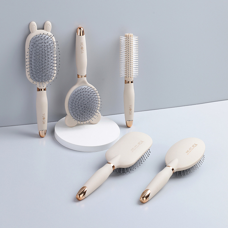 Lược đệm khí hình thỏ gấu massage da đầu chống tĩnh điện tiện lợi dễ sử dụng