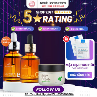 [Mã COSBAUH3 giảm 8% đơn 300K] Combo Goodndoc Bộ Dưỡng Phục Hồi Làm Sáng Da Chống Lão Hoá Nhập Khẩu Chính Hãng