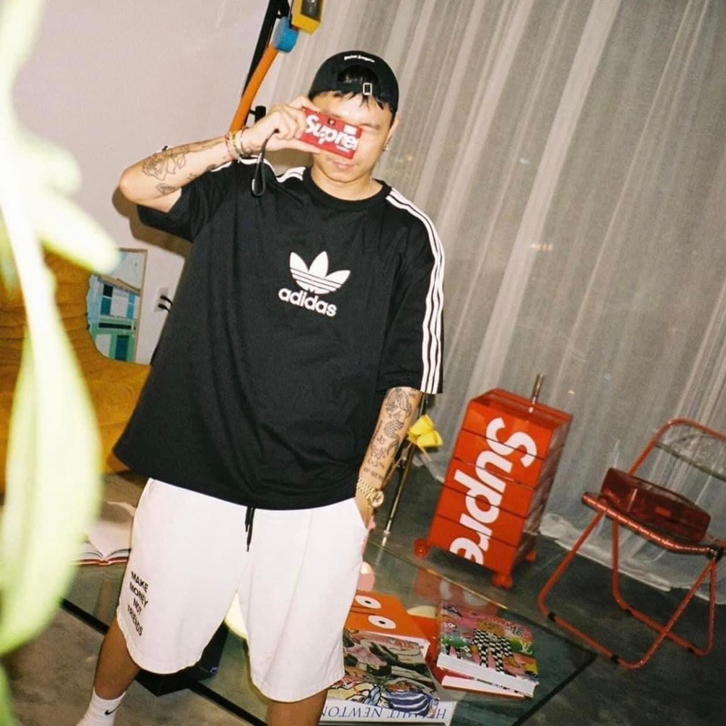 ÁO THUN SỌC ADIDAS ORIGINALS CENTRE STAGE CHÍNH HÃNG