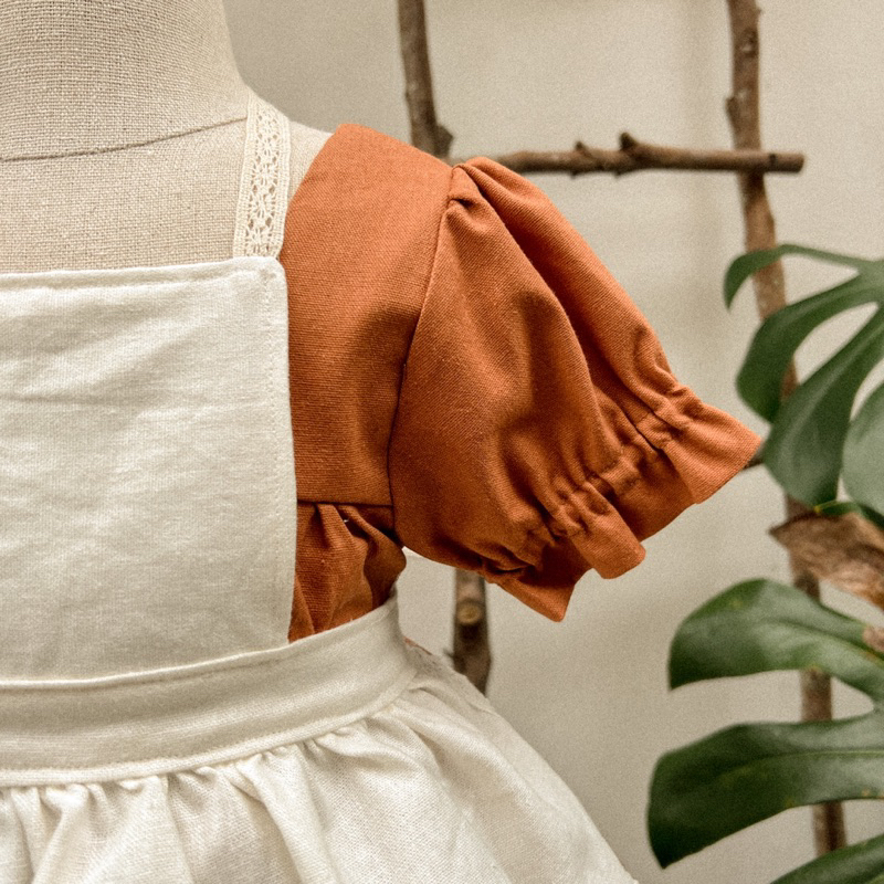 𝑯𝒂̣ 𝑴𝒂̂𝒚 𝒗𝒊𝒏𝒕𝒂𝒈𝒆 | Yếm, tạp dề vintage cho bé