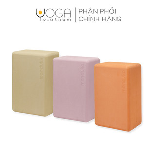 Gạch tập yoga Manduka chất liệu xốp tái chế