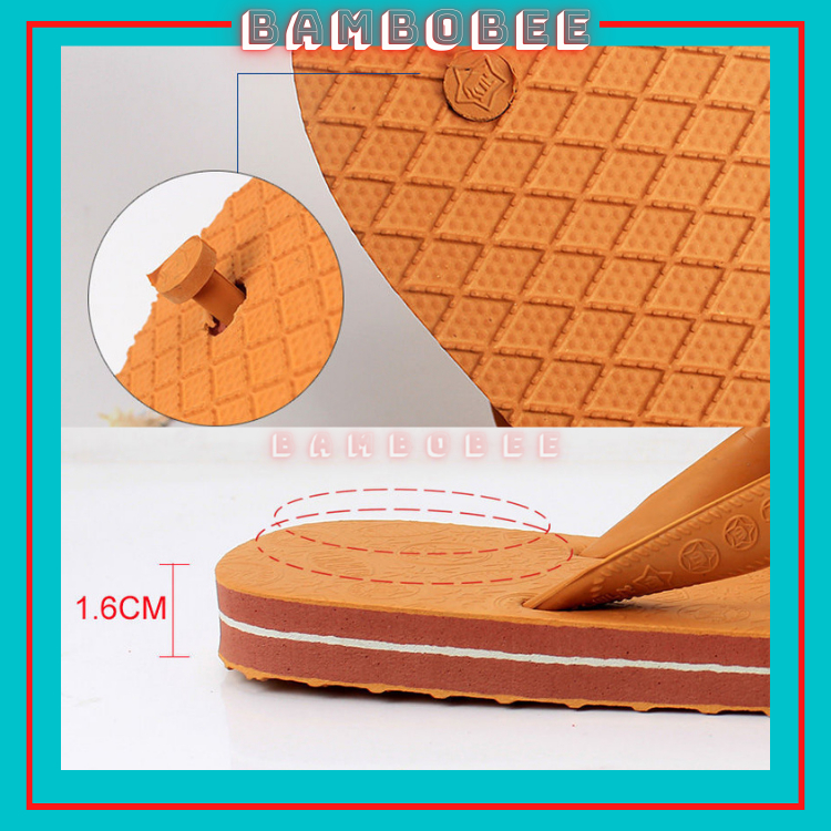 Dép tông lào thái dép tông thái xỏ ngón siêu bền lᴏại 1 hàng chính hãng màu vàng xanh