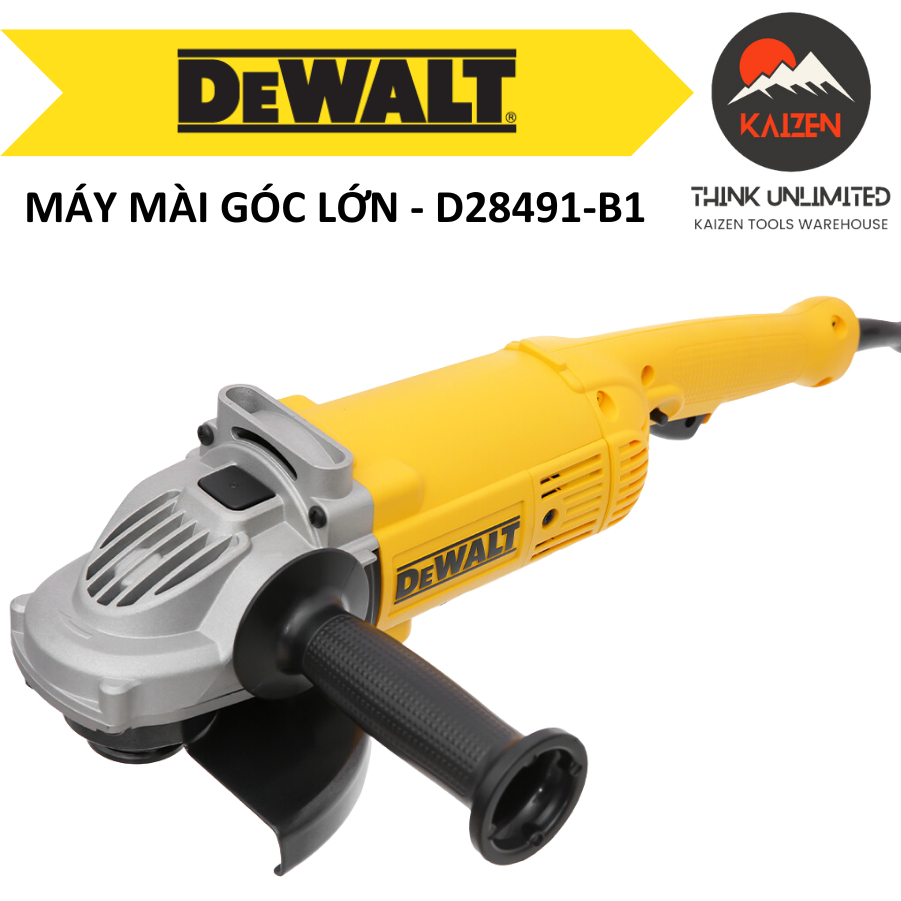 Máy mài góc lớn 2000W CHÍNH HÃNG MẠNH MẼ DEWALT - D28491-B1