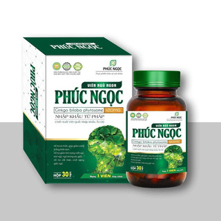 Viên Ngủ ngon bỗ não Phúc Ngọc hộp 30v