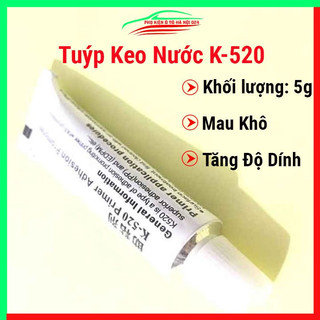 Tuýp keo nước K-520, keo mồi tăng độ kết dính cho băng dính acrylic
