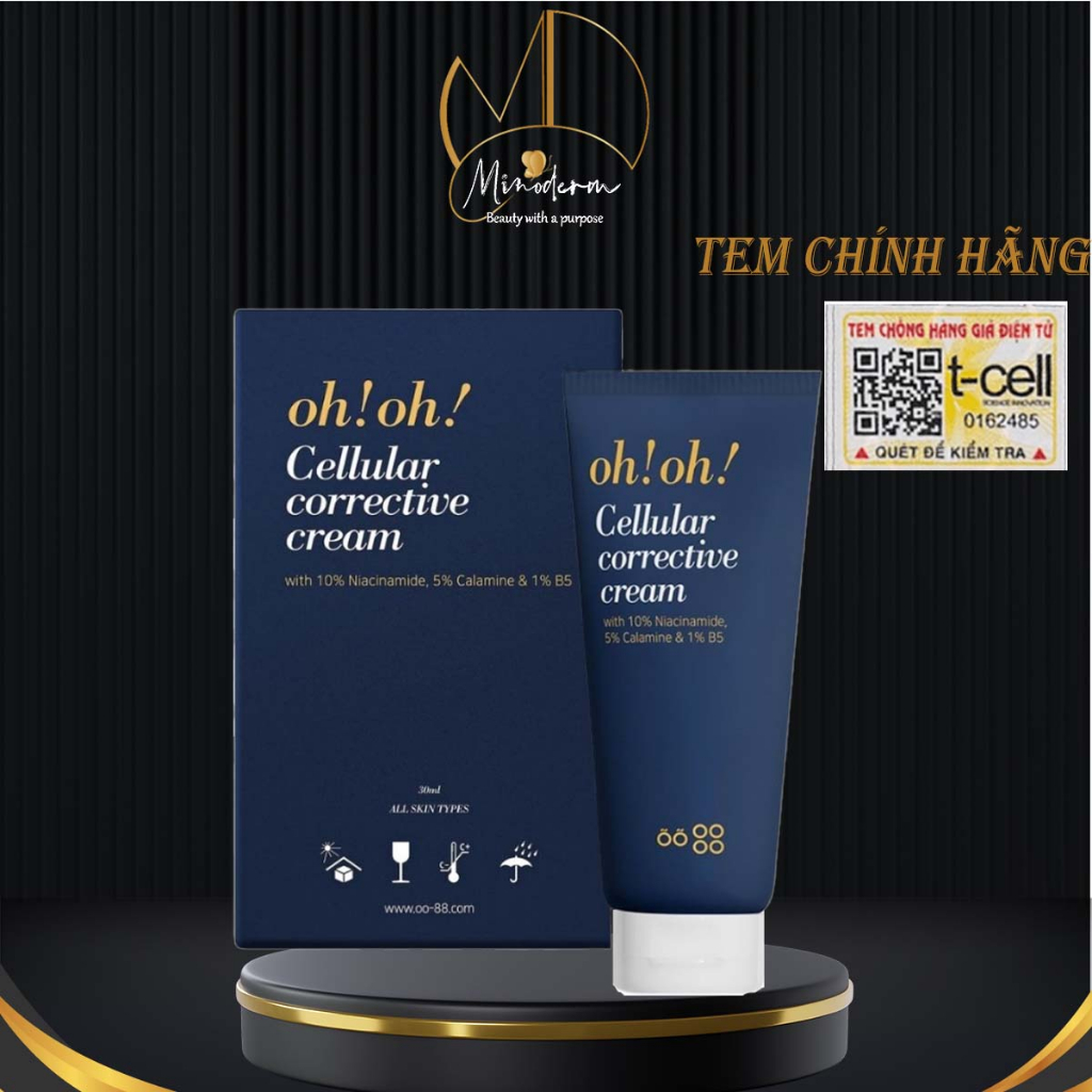 Kem Dưỡng Oh!Oh! Cellular Corrective Cream Phục Hồi Da Tổn Thương Đa Năng, Làm Đều Màu Da 30ml