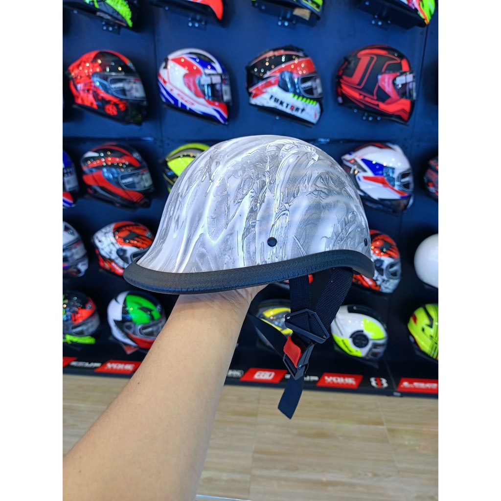 Nón bảo hiểm sò nhúng carbon siêu ngầu