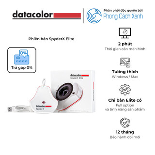 Thiết bị cân màu màn hình máy tính Datacolor SpyderX Elite - Hàng Chính Hãng