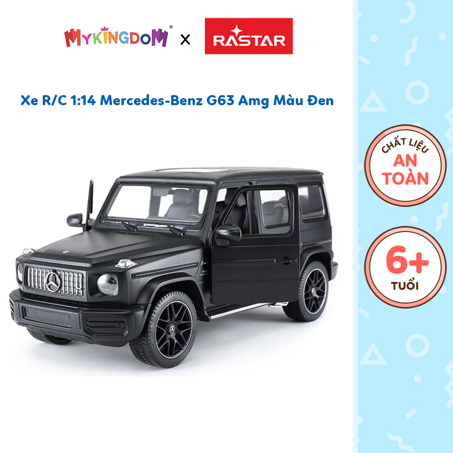 Đồ Chơi Xe R/C 1:14 Mercedes-Benz G63 Amg Màu Đen RASTAR R95700/BLA