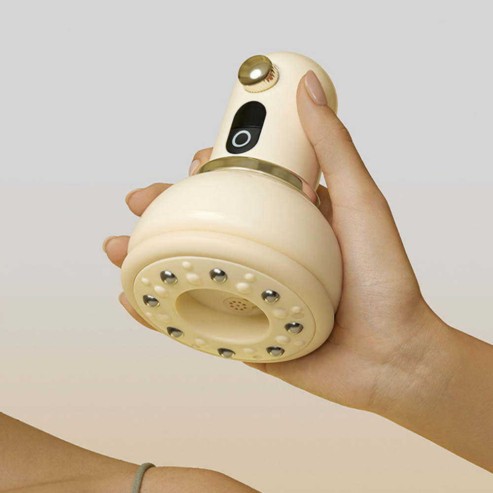 Máy giác hơi XIAOMI PGG với 8 đầu massage nam châm giúp dễ dàng cạo gió, giảm đau nhức mệt mỏi