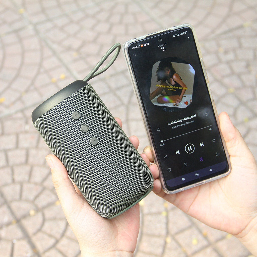 Loa Bluetooth Chống Nước Công Suất Cao Âm Thanh Chân Thực - Remax Việt Nam RB-M62 - Bảo Hành 12 Tháng